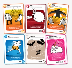 Card Game Exploding Kittens, HD Png Download, Transparent PNG