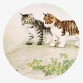 Transparent Kittens Png - Cat Chinese Painting, Png Download, Transparent PNG