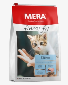 Cat Food Mera Finest Fit Kitten Dry Food For Growing - Mera Finest Fit Sensitive, HD Png Download, Transparent PNG