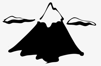 Mountain In Ink Clip Arts - Mountain Clip Art, HD Png Download, Transparent PNG