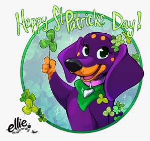 Clipart Dog St Patrick Day - Cartoon, HD Png Download, Transparent PNG