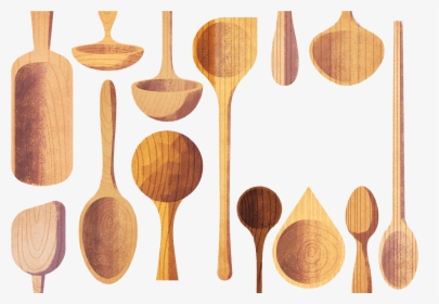 Check Out This @behance Project - Wooden Spoon, HD Png Download, Transparent PNG