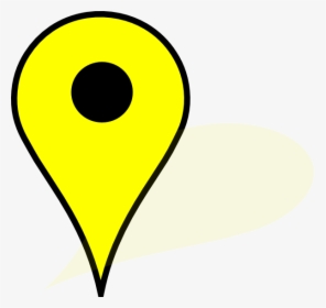 Pushpin Png - Small - Google Map Yellow Pin, Transparent Png, Transparent PNG