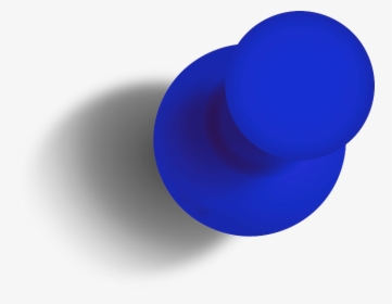 Download Blue Push Pin Transparent PNG on YELLOW Images - YI3602290