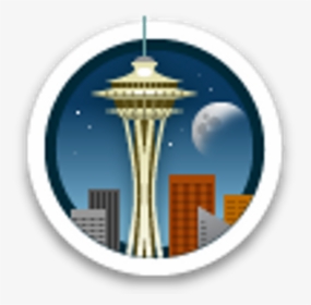 Space Needle Clipart , Png Download - Clock Tower, Transparent Png, Transparent PNG