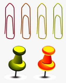 Pushpin Vector Yellow - Colorfulness, HD Png Download, Transparent PNG