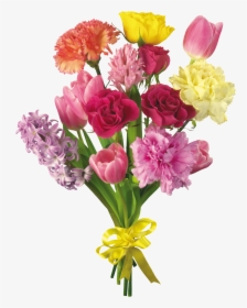Flower Bouquet Desktop Wallpaper Carnation Tulip - اجمل ورود نهارك سعيد, HD Png Download, Transparent PNG