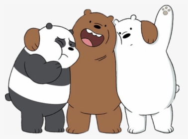 We Bare Bears Hugging - We Bare Bears Png, Transparent Png, Transparent PNG