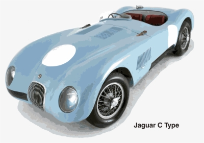 Jaguar C Type, Year 1951 Clip Arts - Jaguar C Type Png, Transparent Png, Transparent PNG