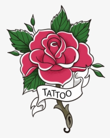 Rose Tattoo Png Image - Rose Tattoo Vector Png, Transparent Png, Transparent PNG