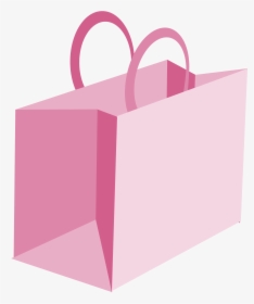 Pink Shopping Bag Clip Arts - Pink Shopping Bag Clipart, HD Png Download, Transparent PNG