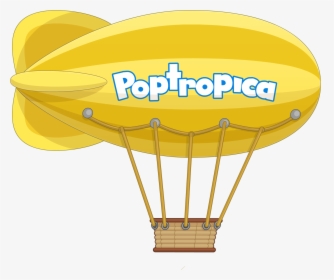 Poptropica Wiki - Poptropica Hot Air Balloon, HD Png Download, Transparent PNG