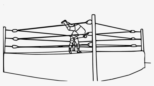 Wrestling Ring Coloring Pages, HD Png Download, Transparent PNG