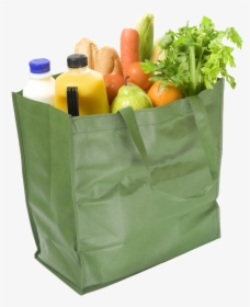 Food Bag Png Stock Images - Shopping Bag With Food, Transparent Png, Transparent PNG