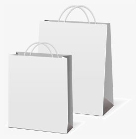 Bag - Transparent Background White Shopping Bag Png, Png Download, Transparent PNG