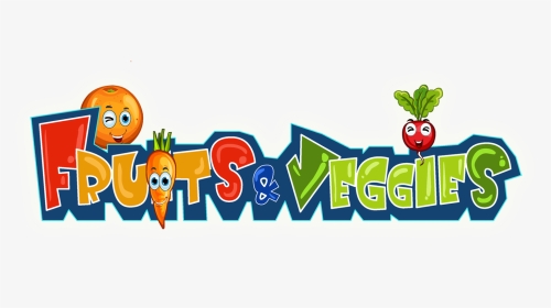 Let S Make Little Ones Love Fruits Vegetables - Fruits And Vegetables Font, HD Png Download, Transparent PNG