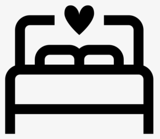 This Png File Is About Icon , Double , Lit - Bed Icon Png, Transparent Png, Transparent PNG