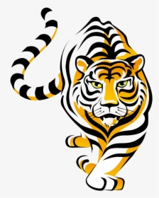 White Tiger Clipart Baby Jaguar - Shiv Sena Tiger Vector - Free Transparent  PNG Clipart Images Download