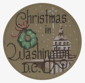 Christmas In Washington Dc - Cross-stitch, HD Png Download, Transparent PNG