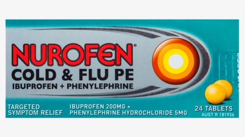 Nurofen Cold And Flu - Nurofen Tablets, HD Png Download, Transparent PNG