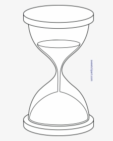 Transparent Usa Clipart Black And White - Sand Clock Png White, Png Download, Transparent PNG