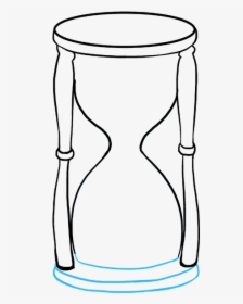 How To Draw Hourglass - Line Art, HD Png Download, Transparent PNG