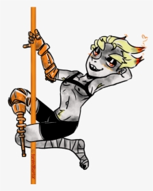“hear Me Out In A Stream We Talked About How Junkrat - Cartoon, HD Png Download, Transparent PNG