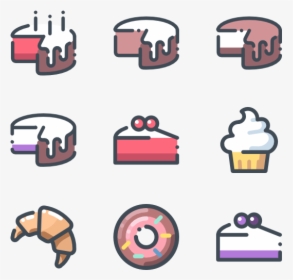Desserts - Board Game Icons, HD Png Download, Transparent PNG