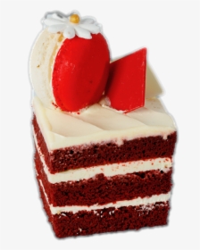 Transparent Cake Slice Png - Red Velvet Cake Png, Png Download, Transparent PNG