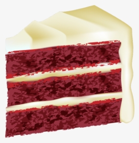 Cake Clipart Red Velvet Cake - Red Velvet Cake Png, Transparent Png, Transparent PNG