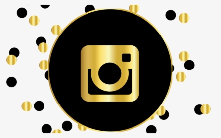 A Creative Guide For What To Post On Instagram In 2019 - Instagram Icon Png Gold Black, Transparent Png, Transparent PNG