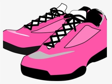 Clip Art Sports Shoes Free Content Converse - Running Shoes Clipart Png, Transparent Png, Transparent PNG