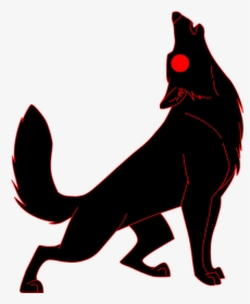 Dog Whiskers Clip Art - Cartoon Wolf Howling Png, Transparent Png, Transparent PNG