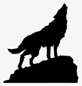 #wolf Howling - Wolf Howling Silhouette Transparent, HD Png Download, Transparent PNG