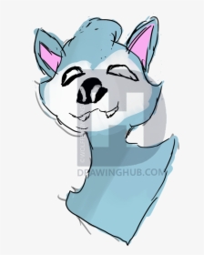 An Icey Wolf - Cartoon, HD Png Download, Transparent PNG