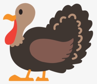 Emoji Turkey Meat Thepix Thanksgiving - Turkey Emoji Png, Transparent Png, Transparent PNG