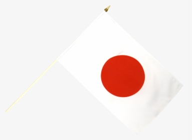 Japan Hand Waving Flag - Bandiera Giappone Con Asta, HD Png Download, Transparent PNG