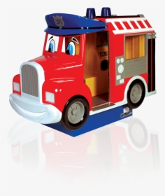 Fred Fire Truck - Kiddie Rides, HD Png Download, Transparent PNG