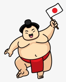 Image - Cartoon Cute Sumo Wrestler, HD Png Download, Transparent PNG