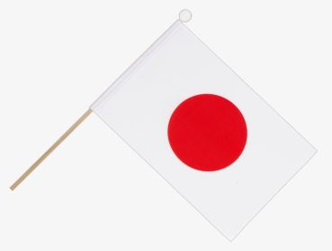 Hand Waving Flag Japan - Drapeau Sur Hampe Japon, HD Png Download, Transparent PNG