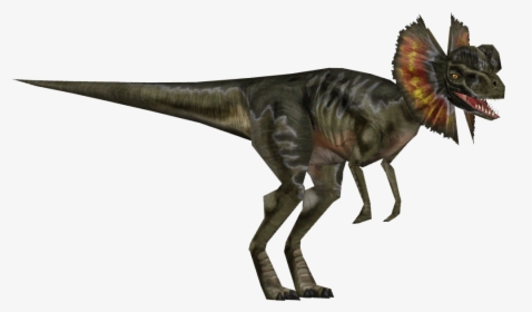 Dilophosaurus Jurassic Park Png , Png Download - Dilophosaurus Png, Transparent Png, Transparent PNG