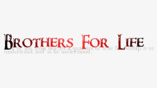 Png Text For Brothers, Transparent Png, Transparent PNG