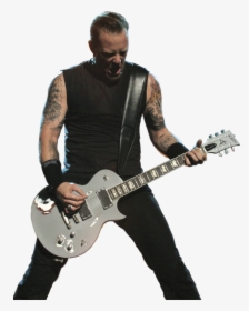 Bass Guitarist Guitar Bassist Metallica Electric Clipart - James Hetfield Pick Hand, HD Png Download, Transparent PNG