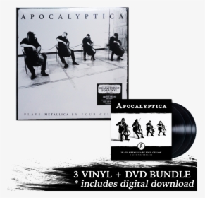 Plays Metallica Live Performance 3 Lp Dvd Remastered - Apocalyptica Plays Metallica By Four Cellos Remastered, HD Png Download, Transparent PNG