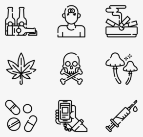 Addictions - Addict Drugs Icon Png, Transparent Png , Transparent Png ...