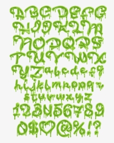Toxic Green Font - Toxic Font, HD Png Download, Transparent PNG