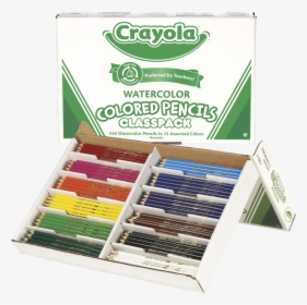 Crayola Non-toxic Watercolor Colored Pencil Classpack - Crayola Watercolor Pencils Classpack, HD Png Download, Transparent PNG