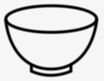 Bowl Clipart Black And White, HD Png Download, Transparent PNG