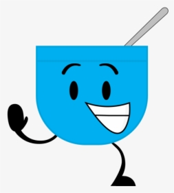 The Object Shows Community Wiki - Cartoon Blue Cereal Bowl, HD Png Download, Transparent PNG