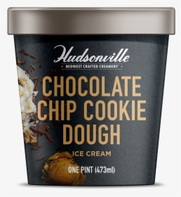 Chocolate Chip Cookie Dough Pint - Hudsonville Ice Cream Pints, HD Png Download, Transparent PNG